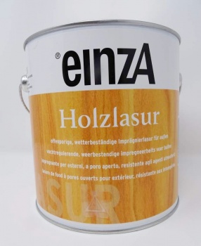 einzA 2.5 Liter, Holzlasur, Holzschutz Nussbaum