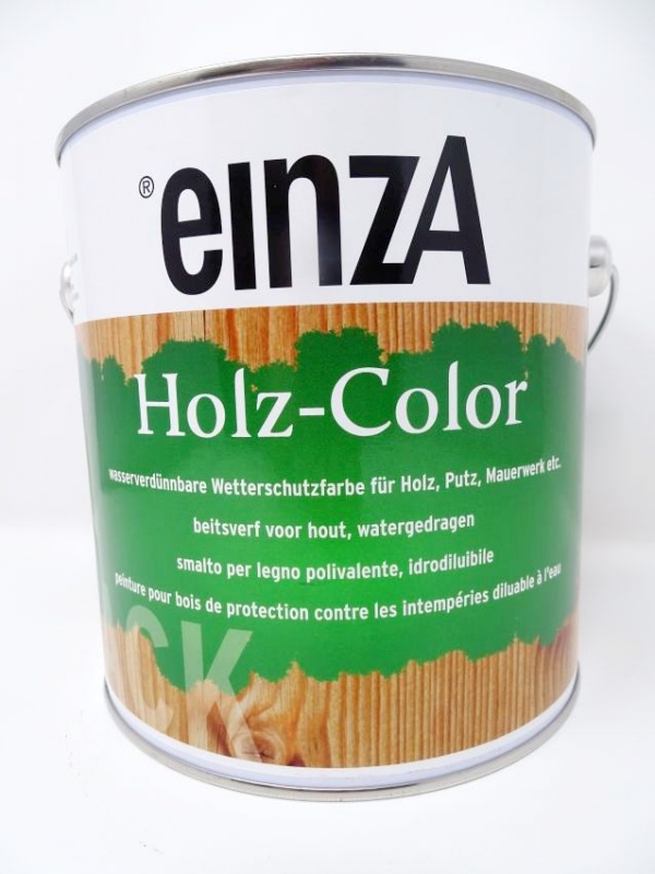 einzA 2.5 Liter, Holz-Color Wetterschutzfarbe weiß