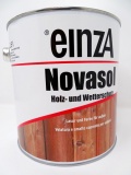 einzA 2.5 Liter, Novasol Lasur und Wetterschutzfarbe Walnuss